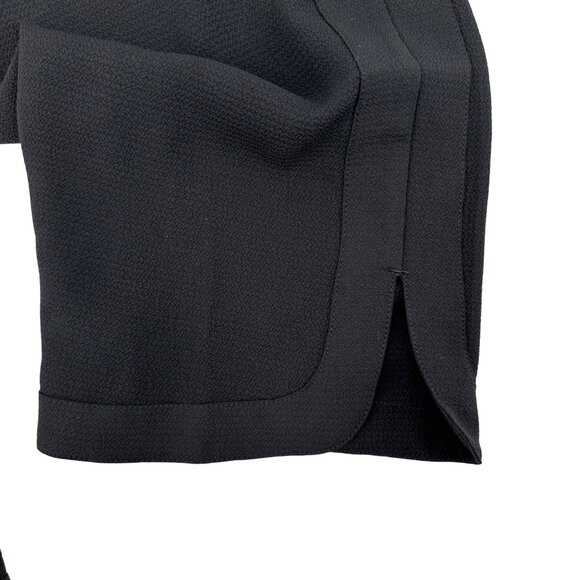 Coldwater Creek Womens Black Lightweight Crepe Drawstring Pants Size 10 - Picture 6 of 10